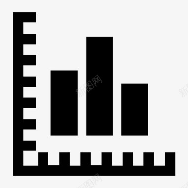 数学数字树木分析信息酒吧图标图标