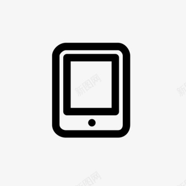 苹果iPad的触摸屏技术平板电脑ipad便携设备图标图标