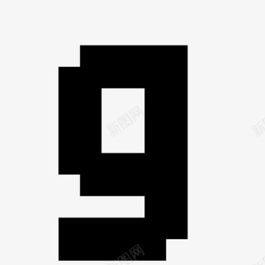 g像素字母7x高图标图标