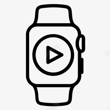 苹果手表手表电子手表图标图标