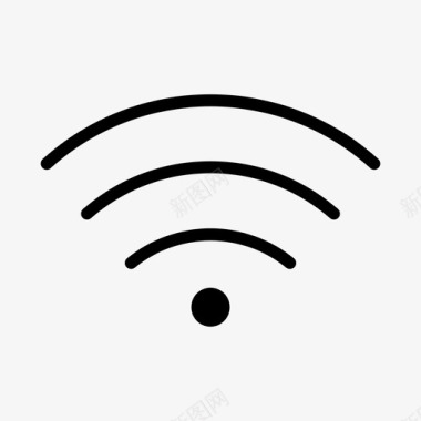 领带实用wifiwifi路由器wifi接收图标图标