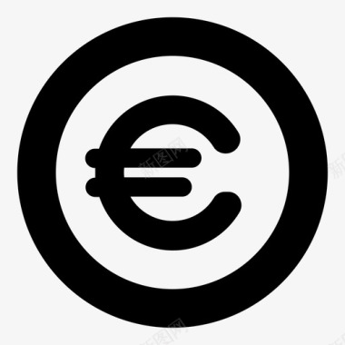 紫砂壶邮票欧元货币兑换图标图标