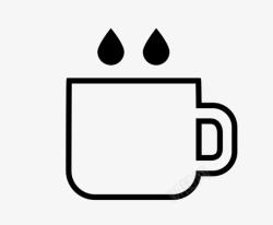 增长式阶段意式浓缩咖啡浓缩咖啡一杯咖啡图标高清图片