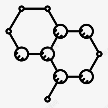 碳篓分子放射性质子图标图标