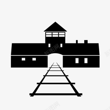 奥斯威辛集中营集中营比克瑙图标图标