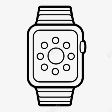 苹果的应用程序商店智能手表应用程序苹果手表图标图标