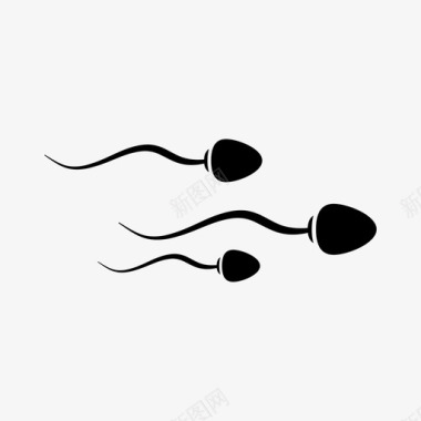 精子胚珠卵子图标图标