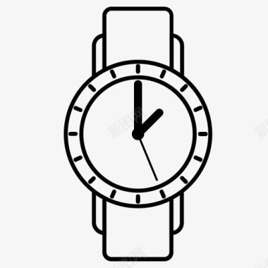 时间手表配件时间图标图标