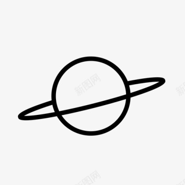 土星大的尘埃图标图标