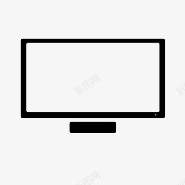 三星电视大屏幕曲面图标图标