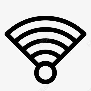 WiFi无线连接wifi无线互联网无线连接图标图标