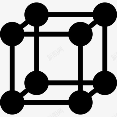 化学课堂分子结构科学图标图标