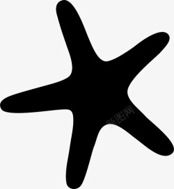 暗礁海星海海洋生物图标高清图片