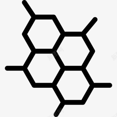 蜂箱细胞医学蜂蜜图标图标