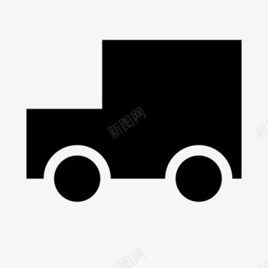 进口传感器卡车货车运输工具图标图标