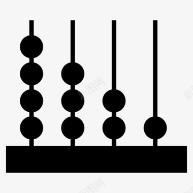 算盘矢量图算盘图标图标
