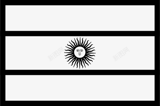 阿根廷国旗探戈西班牙图标图标