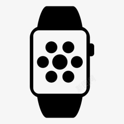 智能计时applewatch智能手表技术图标高清图片