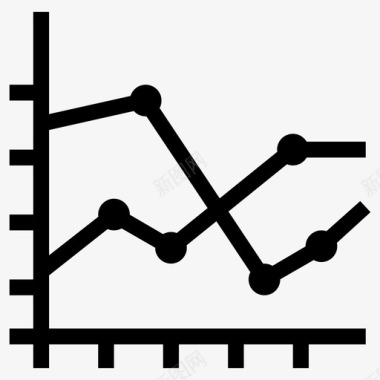 信息创意图表数据分析脉象图信息图标图标