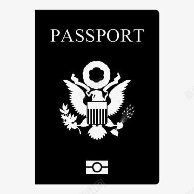 美国护照图标图标