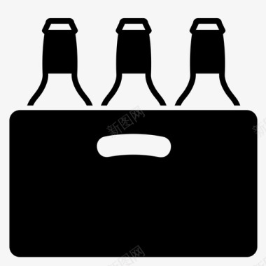 国产啤酒啤酒玻璃杯饮料图标图标