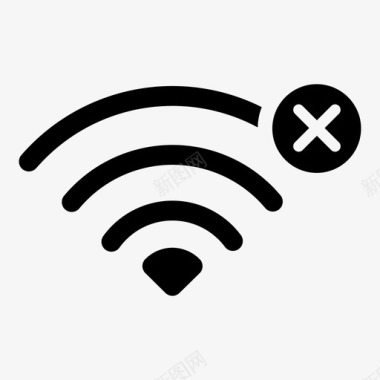 错误标志wifi错误wifi关闭强度图标图标