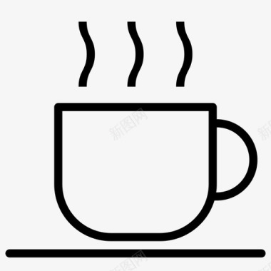 茶壶茶杯素材采购产品茶热饮料图标图标
