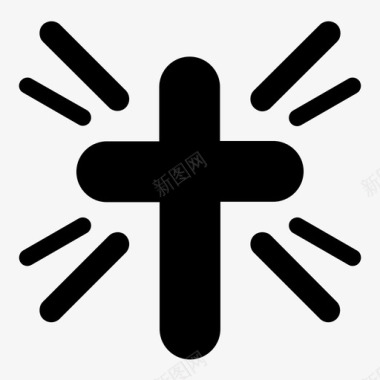 十字架十字架基督教圣洁图标图标