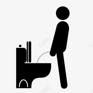小便废厕所厕纸图标图标