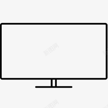 宽屏电视电视图标图标