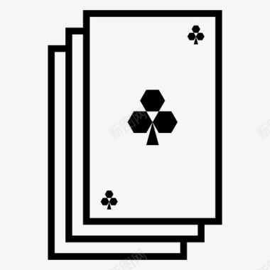 道路交通牌扑克牌休闲游戏图标图标
