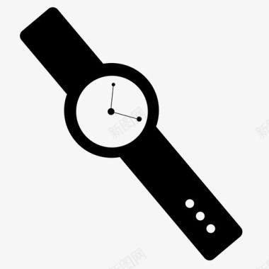 男表直通车手表时钟时间图标图标