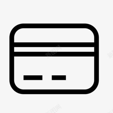 信用卡宣传册信用卡小巧方便图标图标