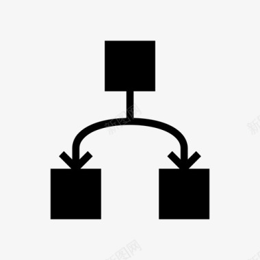 灰色箭头图表流程箭头图表图标图标