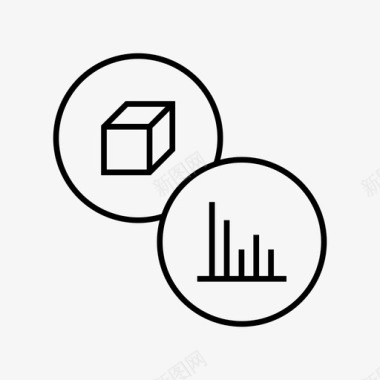 企业文化方案产品统计销售报告图标图标