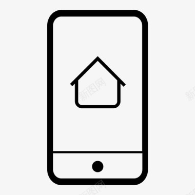 智能锁智能手机物联网iphone图标图标