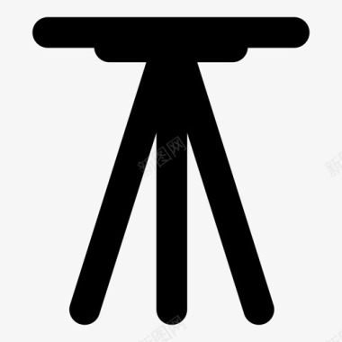 小凳子凳子桌子脚凳图标图标