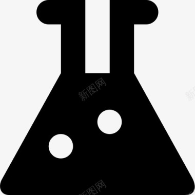 科学实验图片锥形烧瓶科学实验科学设备图标图标