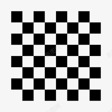 棋盘正方形常规图标图标