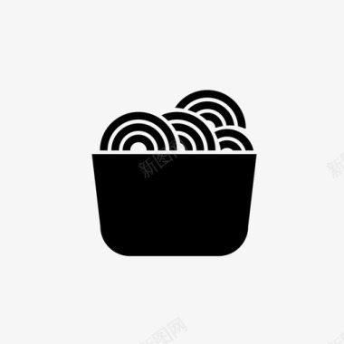 饼干碗饼干罐图标图标