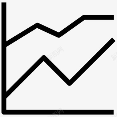 创意图表信息图表绘图折线图图标图标