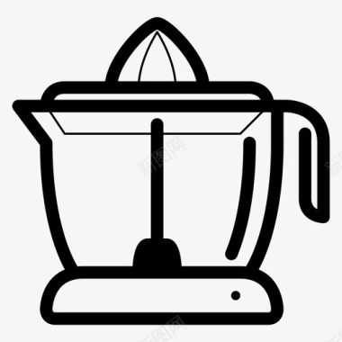 榨汁机软饮料果肉图标图标
