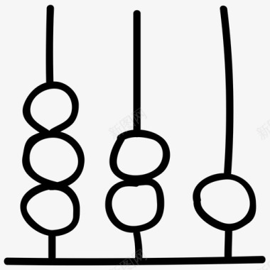 算盘矢量图算盘图标图标