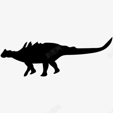 恐龙动物头骨恐龙动物立体图标图标