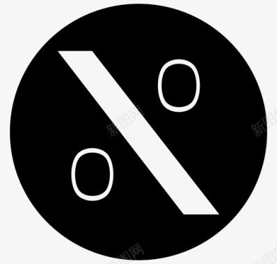 墨迹数字2百分比和减图标图标