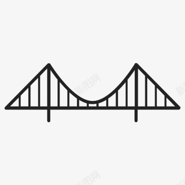 汽车桥吊桥汽车司机图标图标