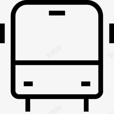 公共交通标识公共汽车交通方式公共交通图标图标