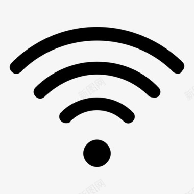 无线专业wifi装饰放大图标图标