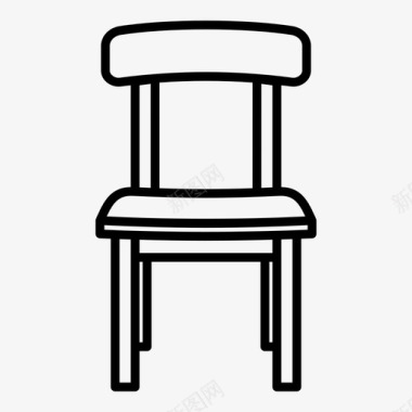 椅子座椅房间用品图标图标