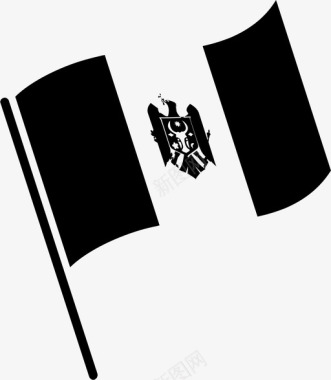 国籍象棋摩尔多瓦国旗符号代表图标图标